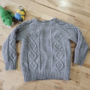 Baby Gap 3T Grey Knitted sweater